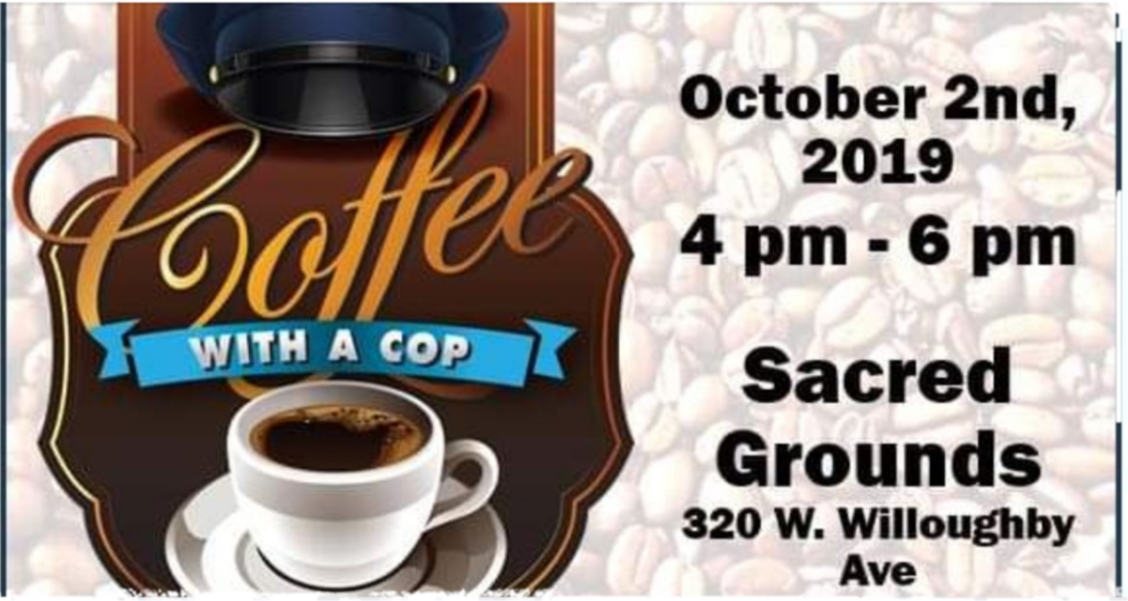 JPD Coffee with a Cop